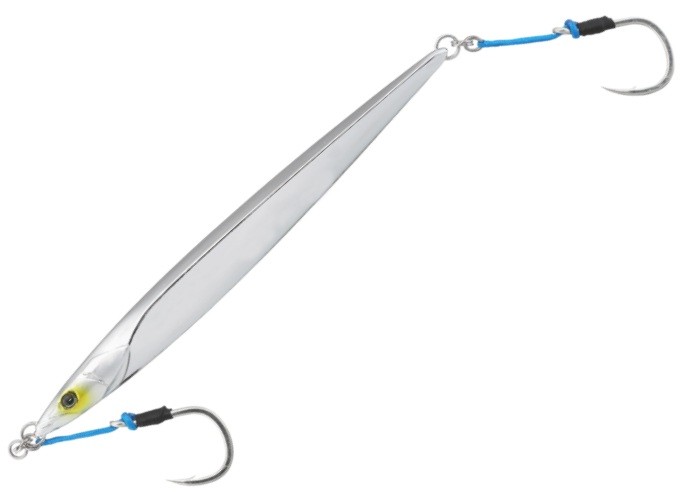 JACKALL BamBluz Jig Semilong 480g Tuna Special #Mirror Silver