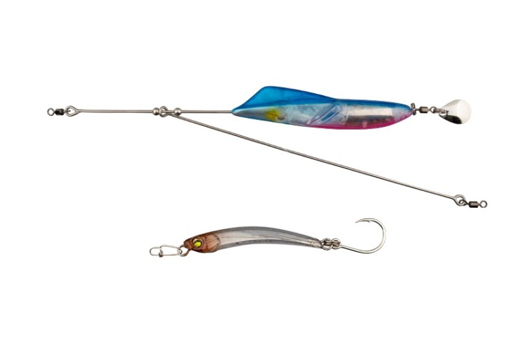 JACKALL Jettrow Mid 45g #Blue Pink Shirasu Set