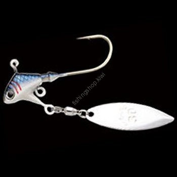 NORIES Pro Rig Spin Colorado [Pearl Blue Shad] 10g (2pcs)