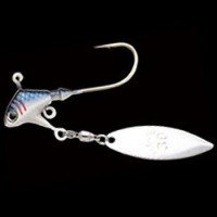 NORIES Pro Rig Spin Colorado [Pearl Blue Shad] 10g (2pcs)