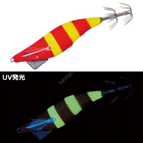 GAMAKATSU 19-325 Speed ​​Metal Egi Dropper 1.8 #28 Red Yellow Zebra