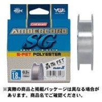 YGK Ambercord Cherum SG S-PET [Natural] 150m #0.25 (1.5lb)