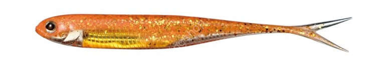 FISH ARROW Flash-J Split 7″ SW #119 Glow Orange /Silver