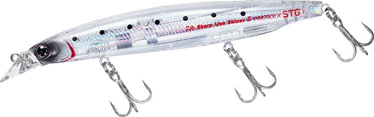 DAIWA Shore Line Shiner Z Vertice R STG 125S #Clear Adel Keimura Shirasu