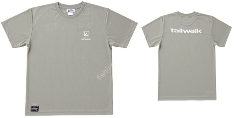 TAILWALK Dry Short Sleeve T-Shirt Type-01 (Gray) 3L