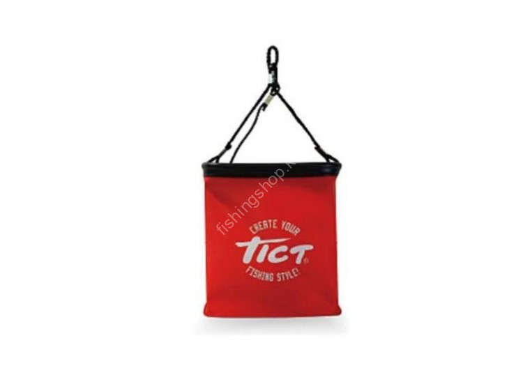 TICT Folding Live Bucket #Red TICT Folding Live Bucket #Red