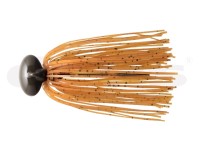 DEPS Hype Football Jig 1/2oz Silicone Skirt #31 Pumpkin Seed