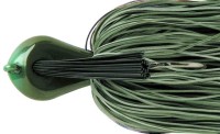 DEPS Sliding Jig 1/4oz Fine Rubber Skirt #09 Watermelon