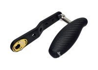 STUDIO COMPOSITE Full Carbon Crank T-bar Handle for RC-SJ Slow Jigging 85-95mm #Gold