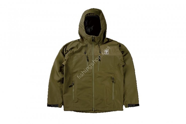 JACKALL Hard Shell Jacket M Army Green
