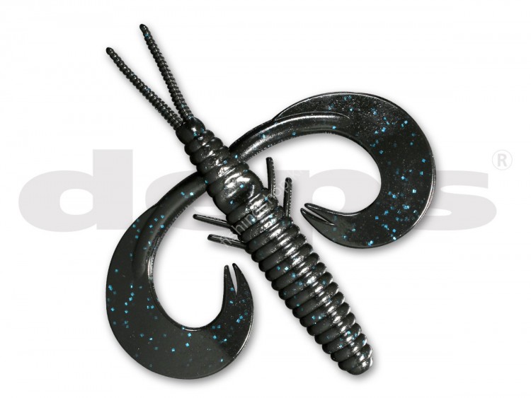 DEPS BM-Hog 5" #07 Black/Blue Flakes
