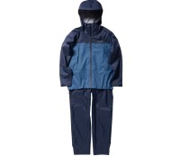 SHIMANO RA-047X 3 Layer Rain Suit (Navy Blue) W.M
