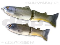 DEPS new Slide Swimmer 175 [Slow Sinking] #18 Glitter Carp