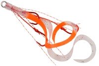 START Spare Unit Triple Hook Short Curly S #31 Shirasu Orange
