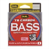 DUEL TB Carbon Bass [Clear] 100m #3.5 (14lb)