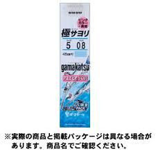 GAMAKATSU Ultra Garfish w/45cm Thread [Okami] #4 (7pcs)