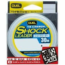 DUEL TB Carbon Shock Leader [Natural Clear] 30m #1.5 (6lb)