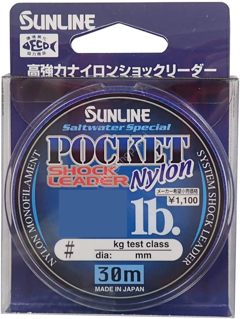 SUNLINE Saltwater Special Pocket Shock Leader NY [Natural Clear] 30m #5 ( 20lb) Fishing lines buy at