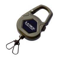 GAMAKATSU LE137 Luxxe Lock Cord Reel 100cm #2 Army Green