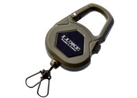GAMAKATSU LE137 Lock Cord Reel 100cm #Army Green