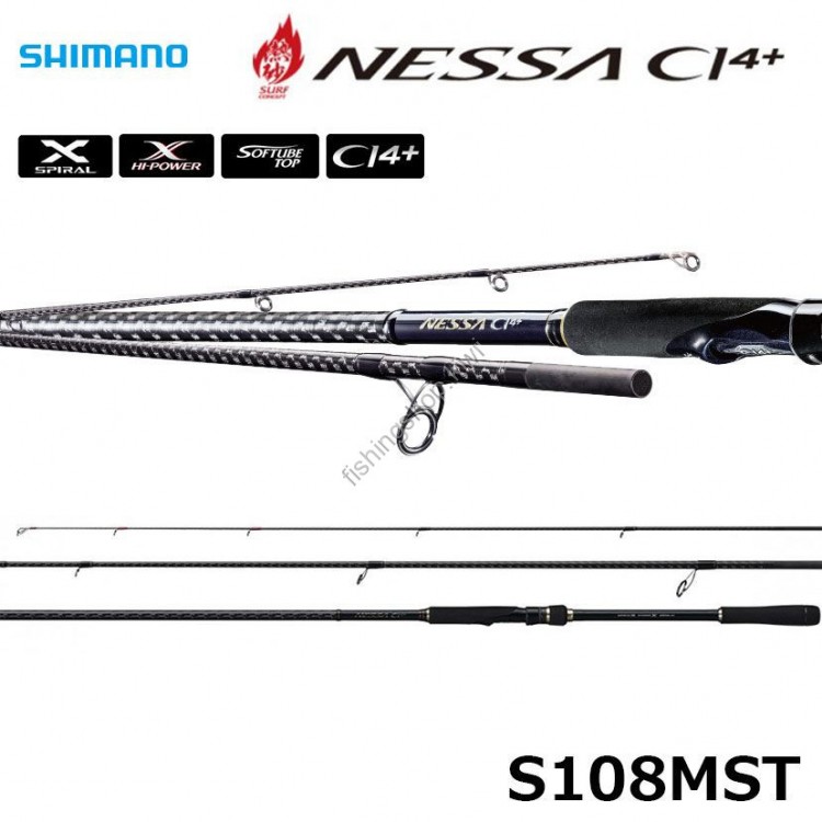Shimano NESSA CI4 + S108MST Rods buy at Fishingshop.kiwi