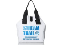 STREAM TRAIL Wet Tote Bag S #White