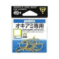 GAMAKATSU Squid Hook [Gold] #14 (13pcs)