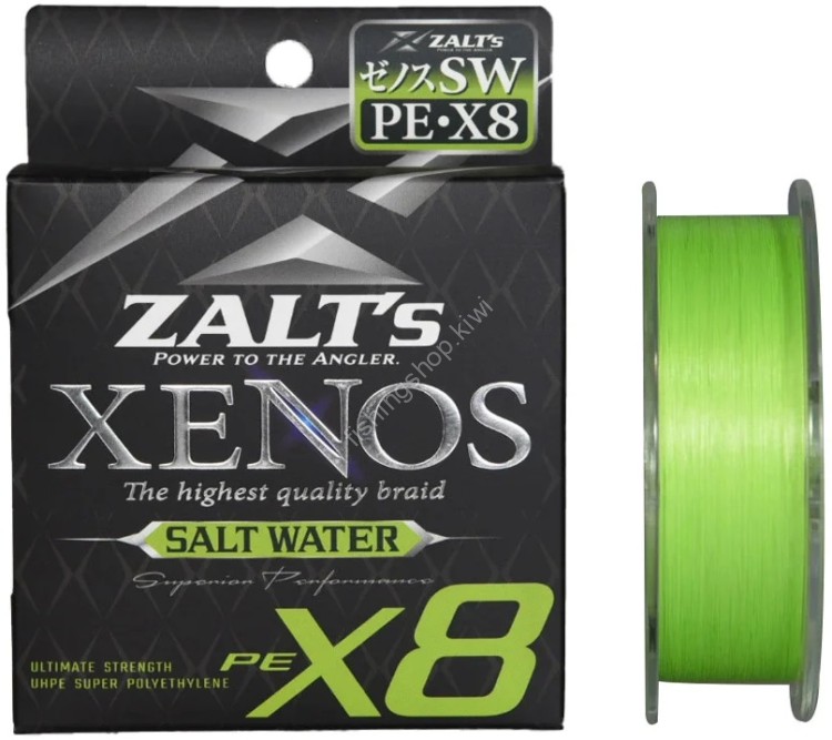 LINE SYSTEM Zalts Xenos x8 SW [Green] 150m #0.6 (14lb)