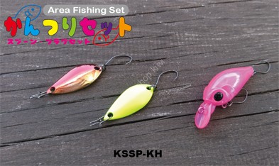 AALGLATT Area Fishing Set KSSP-KH (2 Spoon / Plug Set)