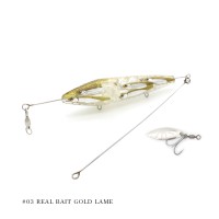 LITTLE JACK Panicking Survivor 40g #03 Real Bait Gold Lame