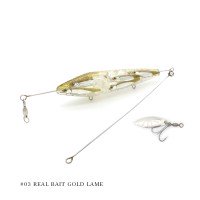 LITTLE JACK Panicking Survivor 40g #03 Real Bait Gold Lame