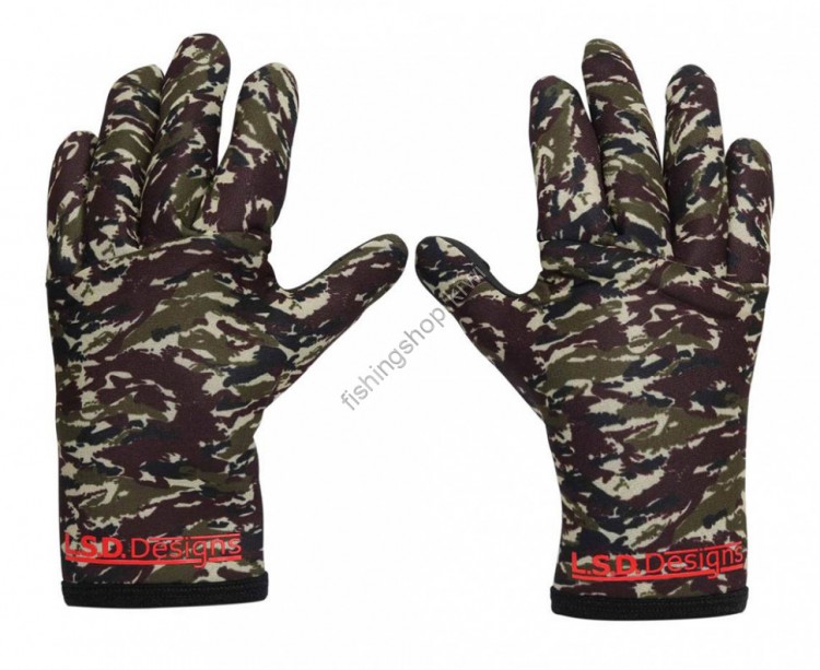 LSD FISHING GLOVE WG004 CAMO S SIZE S
