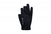 JACKALL Versatile Gloves Three Fingers S Black
