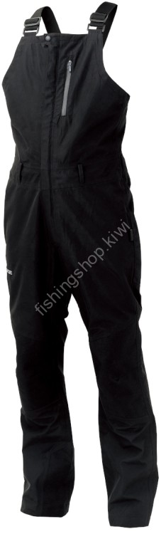 GAMAKATSU LE903 Active Fit Rain Bib Pants (Black) LL