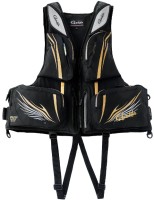 GAMAKATSU GM2197 Ultima Shield Pro Floating Vest (Black) L