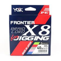 YGK PE Line Frontier WX8 Braid Cord Jigging Line 300 m 40Lb #3