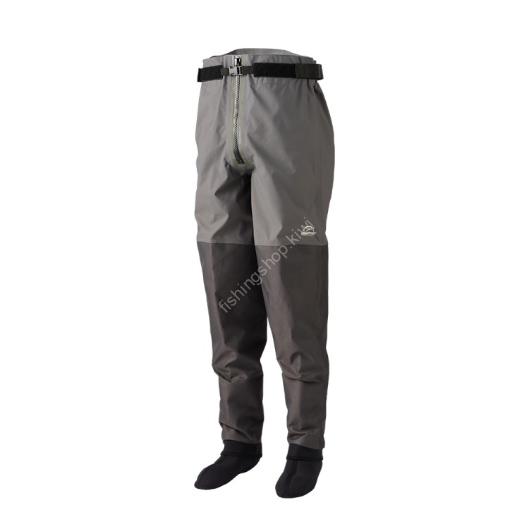RIVALLEY 5423 RV Front Open Waist ST Waders [Gray] L