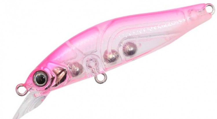 ISSEI Umitaro Ame Minnow 48MR-SS #003 Pink Back Tail Glow