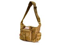 DRESS Military Messenger Bag #Khaki