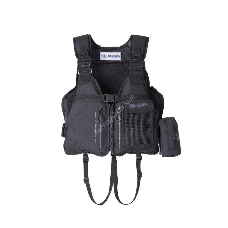 RBB 7661 Rock Shore Short Vest (Charcoal)