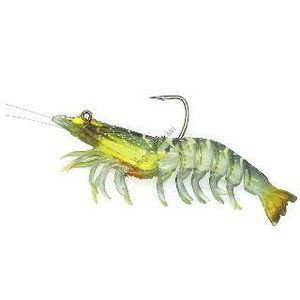 PROX Viceo Swim Bait Shrimp Raw 3.5 Real Clear