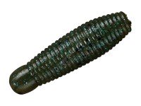 SMITH Gary Yamamoto Tail Less Grub Imo 30 #363 Green Pumpkin / Black & Small Blue Flake