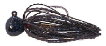 NISHINE Finesse Football Jig 10g #01 Black & Blue Flake