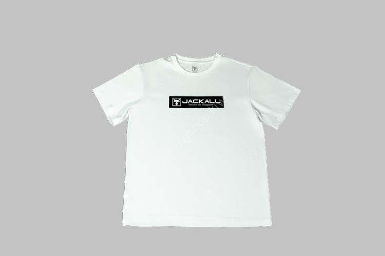 JACKALL Short Sleeve Logo T-Shirt (White) XL
