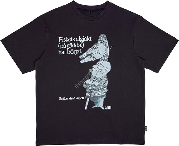 ABU GARCIA Abu BugOff Angler Graphic T (Black) XL