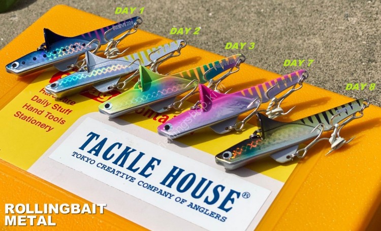 TACKLE HOUSE RBM28 Rolling Bait Metal 28g #DAY2. DAY Silver