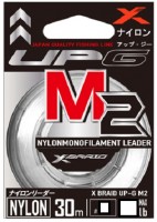 YGK X-Braid UP-G Leader M2 Nylon [Natural] 30m #4 (16lb)