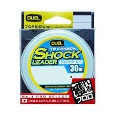 DUEL TB Carbon Shock Leader [Natural Clear] 30m #2 (8lb)