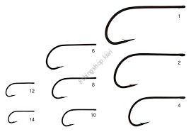 GAMAKATSU B10S [NS Black] #1 (18pcs)