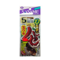 SASAME Haze Tama Uki H-100 [Red] 1 Hook 2.7m 5-0.8